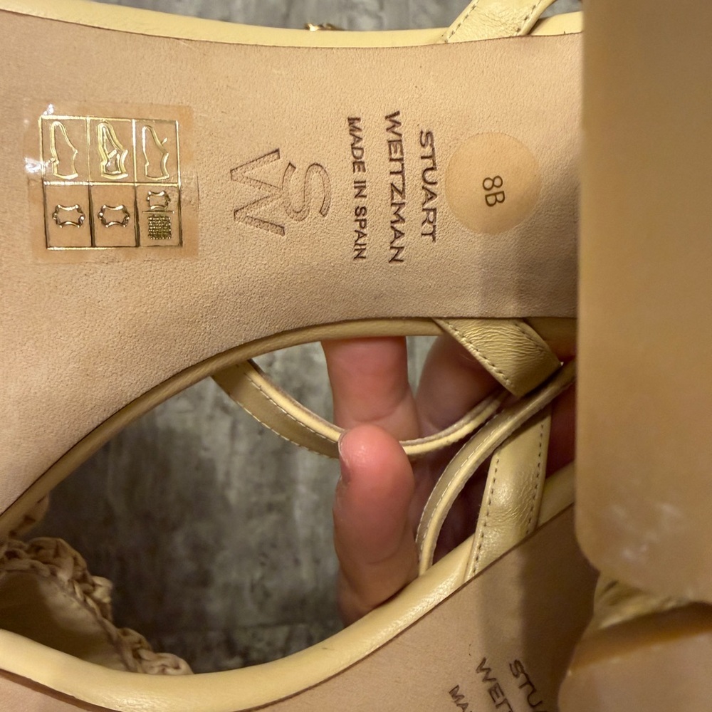 NEW Stuart Weitzman Women's Magnolia Block 85 Sandals 8M - Picture 14 of 15